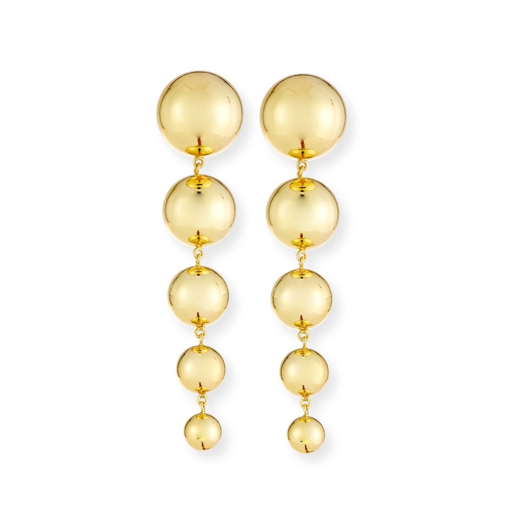 Tiered Bead Drop earrings